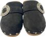 Jimmy Choo Pre-owned Leather mules Black Dames - Thumbnail 2