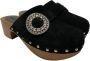 Jimmy Choo Pre-owned Leather mules Black Dames - Thumbnail 3