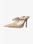 Jimmy Choo Pre-owned Leather mules Pink Dames - Thumbnail 3