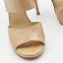 Jimmy Choo Pre-owned Leather sandals Beige Dames - Thumbnail 7