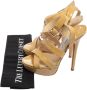 Jimmy Choo Pre-owned Leather sandals Beige Dames - Thumbnail 8