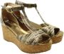 Jimmy Choo Pre-owned Leather sandals Beige Dames - Thumbnail 3