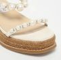 Jimmy Choo Pre-owned Leather sandals Beige Dames - Thumbnail 7