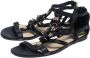 Jimmy Choo Pre-owned Leather sandals Black Dames - Thumbnail 3