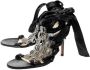 Jimmy Choo Pre-owned Leather sandals Black Dames - Thumbnail 3