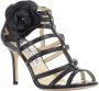 Jimmy Choo Pre-owned Leather sandals Black Dames - Thumbnail 2