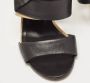 Jimmy Choo Pre-owned Leather sandals Black Dames - Thumbnail 9