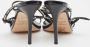 Jimmy Choo Pre-owned Leather sandals Black Dames - Thumbnail 5