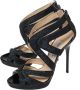 Jimmy Choo Pre-owned Leather sandals Blue Dames - Thumbnail 3