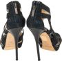 Jimmy Choo Pre-owned Leather sandals Blue Dames - Thumbnail 4