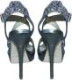 Jimmy Choo Pre-owned Leather sandals Blue Dames - Thumbnail 5