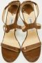 Jimmy Choo Pre-owned Leather sandals Brown Dames - Thumbnail 3