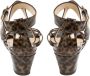 Jimmy Choo Pre-owned Leather sandals Brown Dames - Thumbnail 4