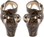 Jimmy Choo Pre-owned Leather sandals Brown Dames - Thumbnail 4