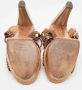 Jimmy Choo Pre-owned Leather sandals Brown Dames - Thumbnail 5