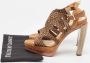 Jimmy Choo Pre-owned Leather sandals Brown Dames - Thumbnail 8