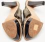 Jimmy Choo Pre-owned Leather sandals Gray Dames - Thumbnail 6