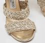 Jimmy Choo Pre-owned Leather sandals Gray Dames - Thumbnail 7