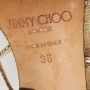 Jimmy Choo Pre-owned Leather sandals Gray Dames - Thumbnail 8