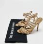 Jimmy Choo Pre-owned Leather sandals Gray Dames - Thumbnail 9