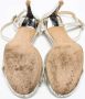 Jimmy Choo Pre-owned Leather sandals Gray Dames - Thumbnail 6