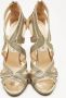 Jimmy Choo Pre-owned Leather sandals Gray Dames - Thumbnail 3