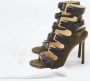 Jimmy Choo Pre-owned Leather sandals Green Dames - Thumbnail 9