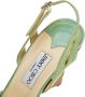 Jimmy Choo Pre-owned Leather sandals Green Dames - Thumbnail 6