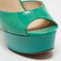 Jimmy Choo Pre-owned Leather sandals Green Dames - Thumbnail 7