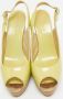 Jimmy Choo Pre-owned Leather sandals Green Dames - Thumbnail 3