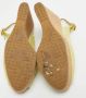 Jimmy Choo Pre-owned Leather sandals Green Dames - Thumbnail 6