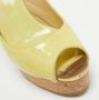 Jimmy Choo Pre-owned Leather sandals Green Dames - Thumbnail 7