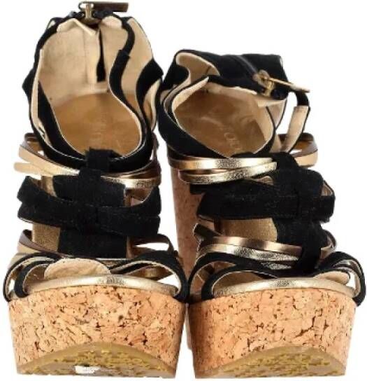 Jimmy Choo Pre-owned Leather sandals Multicolor Dames