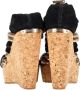 Jimmy Choo Pre-owned Leather sandals Multicolor Dames - Thumbnail 4