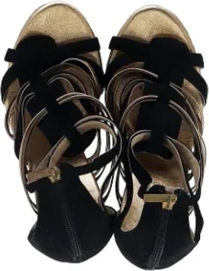 Jimmy Choo Pre-owned Leather sandals Multicolor Dames