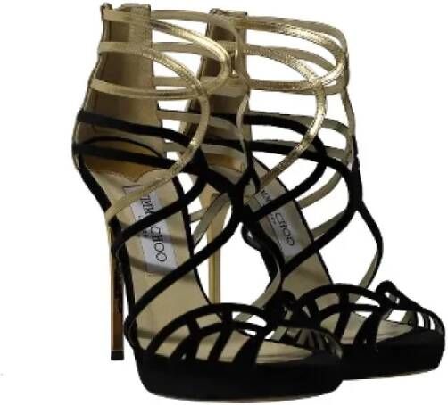Jimmy Choo Pre-owned Leather sandals Multicolor Dames