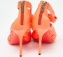 Jimmy Choo Pre-owned Leather sandals Orange Dames - Thumbnail 5