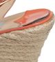Jimmy Choo Pre-owned Leather sandals Orange Dames - Thumbnail 6