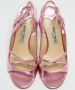 Jimmy Choo Pre-owned Leather sandals Pink Dames - Thumbnail 3