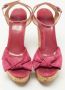 Jimmy Choo Pre-owned Leather sandals Pink Dames - Thumbnail 2