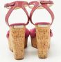 Jimmy Choo Pre-owned Leather sandals Pink Dames - Thumbnail 4