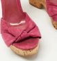Jimmy Choo Pre-owned Leather sandals Pink Dames - Thumbnail 6