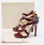 Jimmy Choo Pre-owned Leather sandals Red Dames - Thumbnail 9