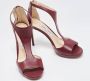 Jimmy Choo Pre-owned Leather sandals Red Dames - Thumbnail 4