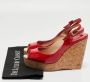 Jimmy Choo Pre-owned Leather sandals Red Dames - Thumbnail 9