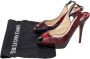 Jimmy Choo Pre-owned Leather sandals Red Dames - Thumbnail 7