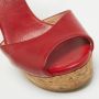 Jimmy Choo Pre-owned Leather sandals Red Dames - Thumbnail 8