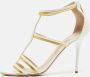 Jimmy Choo Pre-owned Leather sandals White Dames - Thumbnail 2