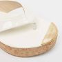 Jimmy Choo Pre-owned Leather sandals White Dames - Thumbnail 6