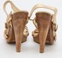 Jimmy Choo Pre-owned Leather sandals Yellow Dames - Thumbnail 5